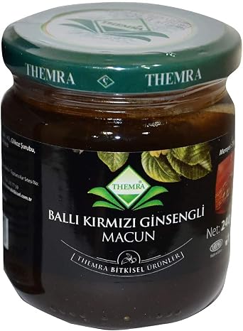 Diğer THËMRA Ballı Kırmızı Ginsengli Macunu Kırmızı Ginseng 240 G