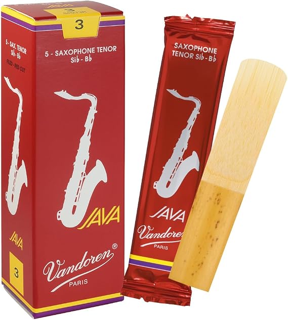 Vandoren Java KIRMIZI Tenor Saksafon Kamışlar - 5 Kutu - Mukavemet 3