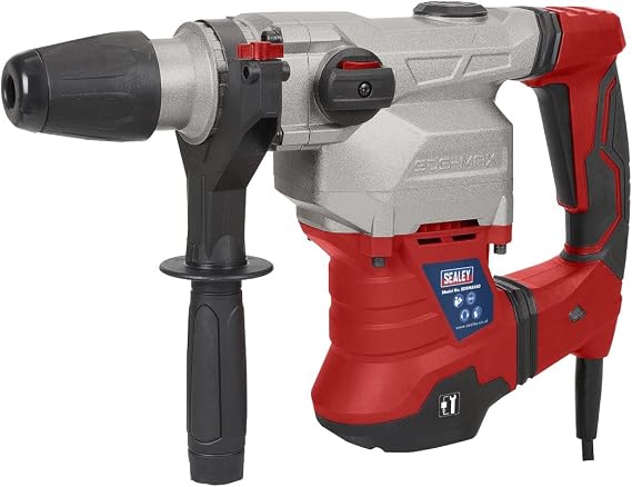 Sealey SDSMAX40 SDS Max Rotary Hammer Drill 1500W/230V, Black, 40mm