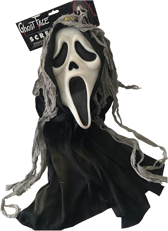 Ghost Face Crypt Creature Scream Gauze Mask