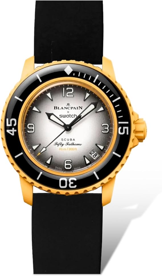 Aurus Quick-Release Watch Strap for Blancpain x Swatch Scuba Fifty Fathoms Soft Comfortable & Durable!