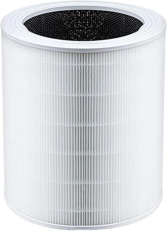Compatible For LEVOIT Core 600S-RF Air Purifier Replacement Filter, H13 HEPA, Core 600S-RF, 1Pack, White-CKFAM