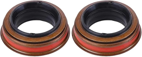 Front Inner Axle Seal 68304271AA for Jeep for WRANGLER JK/JKU/TJ 2013-2018 Direct Replacement Plastic 2-Pack