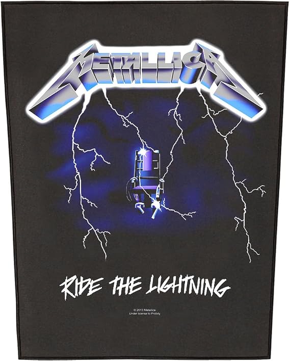 Metallica Ride The Lightning Back Patch