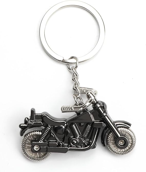 Motorcycle Keychain, Key Ring, Gift for Motorcycle Lovers, Unisex Gift, Stylish and Cute