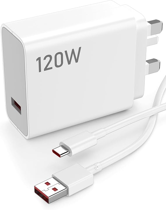 120W Fast Charger with USB C Cable 1m for Xiaomi 17 Ultra/POCO X8 Pro Max