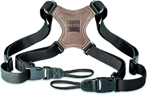 ZEISS Premium Binoculars & Camera Harness Black