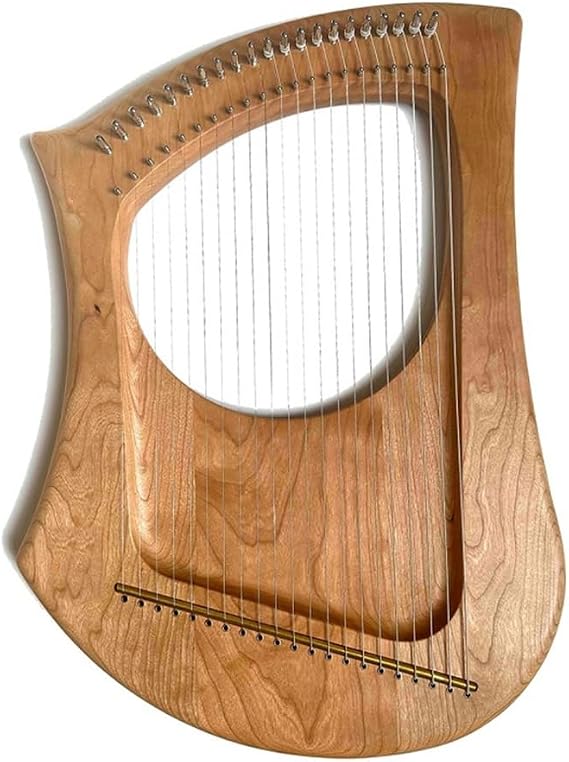 21-String Solid Wood Harp Musical Instrument Height For Adult Hurdy Gurdy Instrument Lyre Harp Jaw Harp Full Size Harp