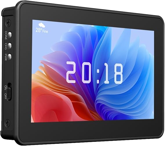 ESP32-S3 4.3inch LCD Touch Screen Development Board onboard 800×480 65K RGB Screen 5-point Touch Display with Case, Support 2.4GHz Wi-Fi & Bluetooth 5, 32-Bit LX7 Dual-Core Processor