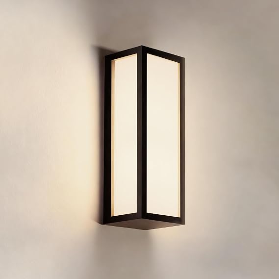 EBION Outdoor Wall Lights,Outside Wall Lights IP54 Waterproof,E27 Socket [Energy Class B]