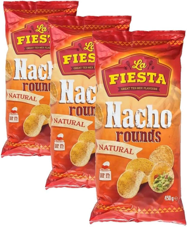 La Fiesta Sade Yuvarlak Tortilla Cips Lf 450 G (3 paketi)