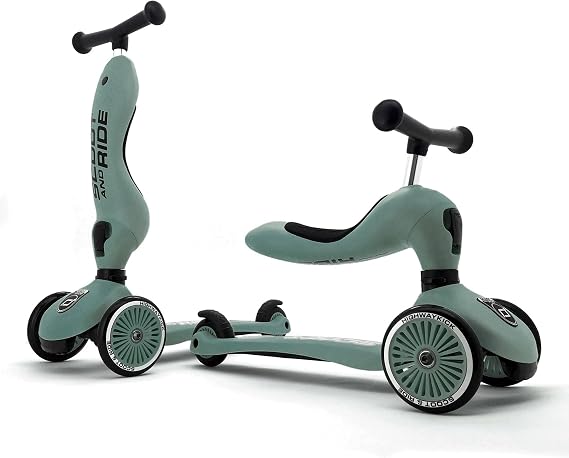 Scoot & Ride Highwaykick 1 Oturaklı Çocuk Scooter Yeşil 160629-96269