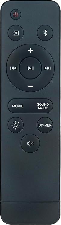 Replace Remote Control Compatible with ONN Soundbar 100075108