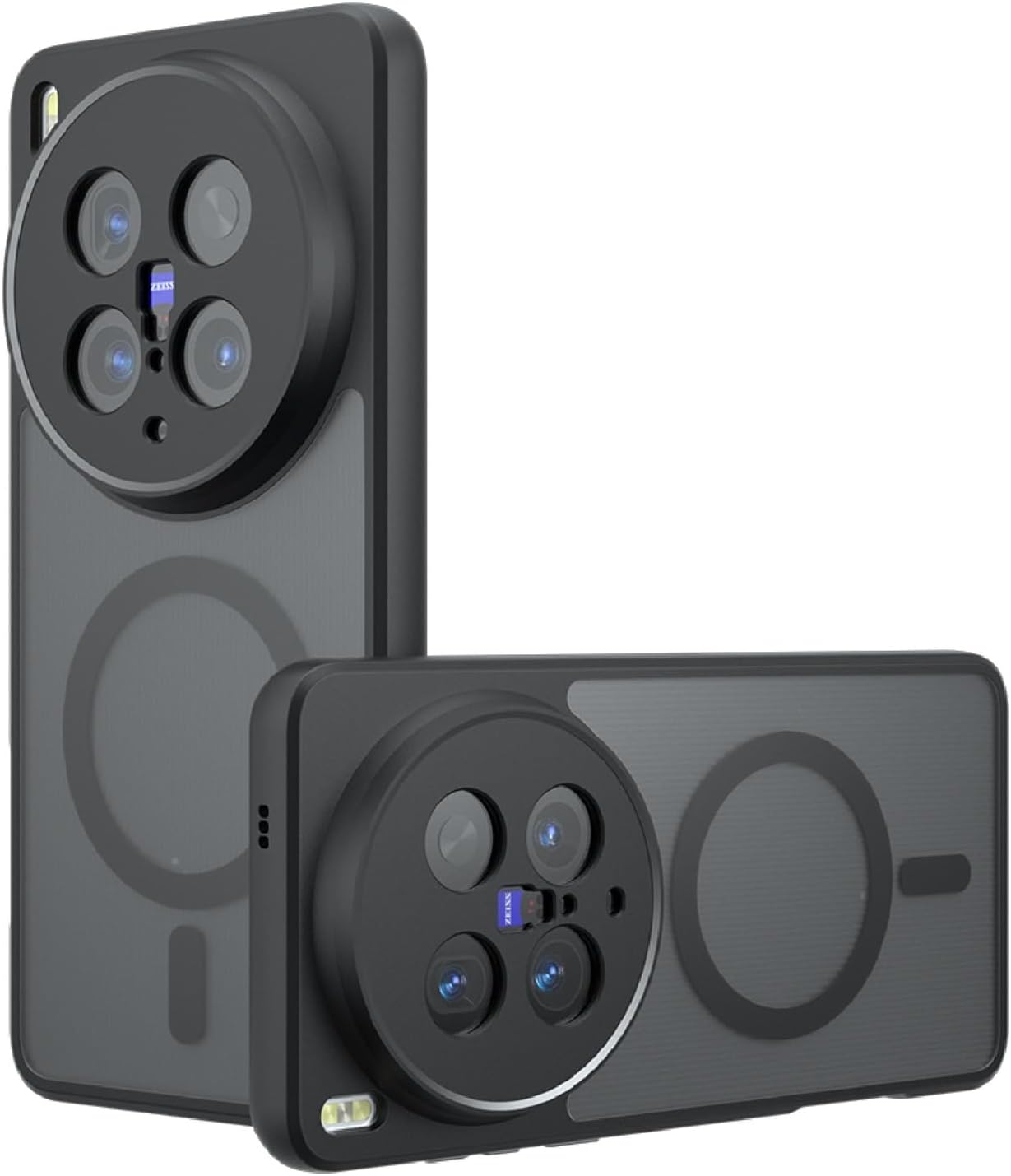 Case Compatible with vivo X300 Pro,Compatible with Magsafe,Scratch-Resistant,Shockproof Phone Bumper Cover-Black