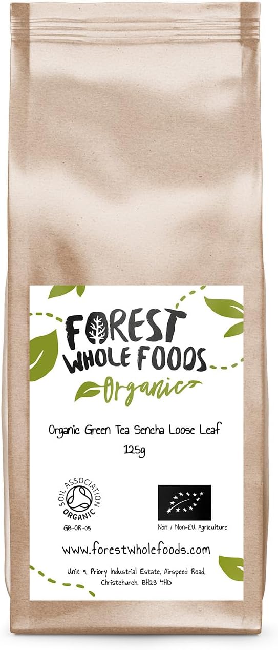 Organic Green Tea Sencha Loose Leaf | Forest Whole Foods (1kg)