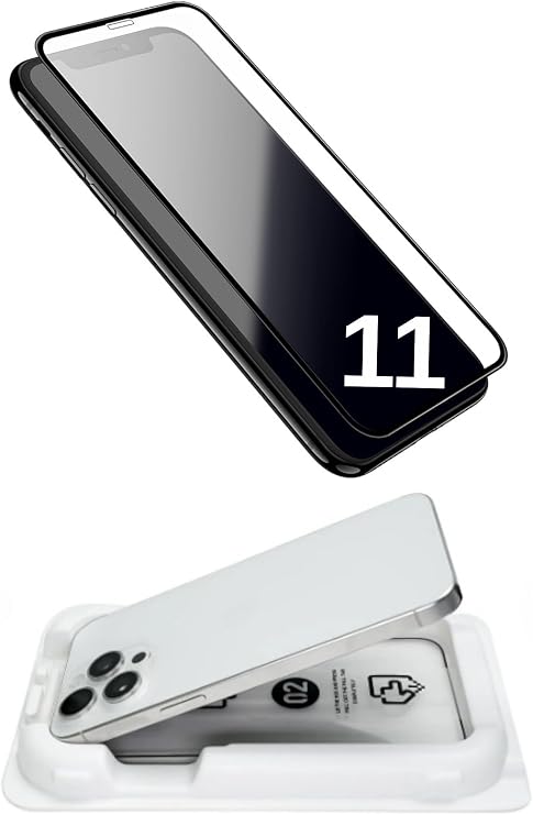 [KOLAY KURULUM] for Apple iPhone 11 ile uyumlu Parlak Extra HD Premium Safir Cam Ekran Koruyucu