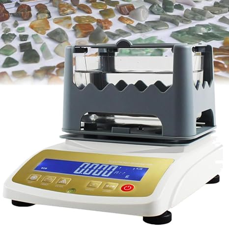 Gold Purity Tester Machine - Digital Electronic Precious Metal Authenticity and Density Meter for Accurate Testing