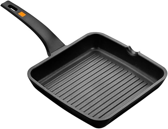 BRA Efficient | Grill with stripes 22 cm, cast aluminium
