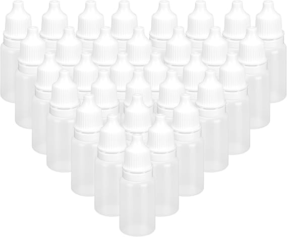 300 Pcs 10 ml Empty Plastic Dropper Bottle, Eye Dropper Bottle