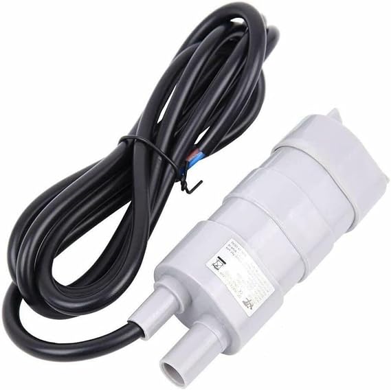 12V Water Pump Submersible High Flow Pumps Micro Motor Water Pump for Motor Home Pond Aquarium,Fish Tank Fountain 600 L/H 5 m Maximum Lift Freshwater Pump