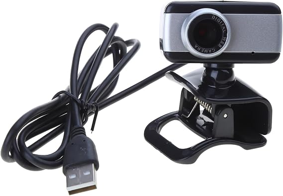 Portable Lightweight Webcam Laptop PC Computer Web Camera Built-in Stereo Microphone Computer Full Video Call PC