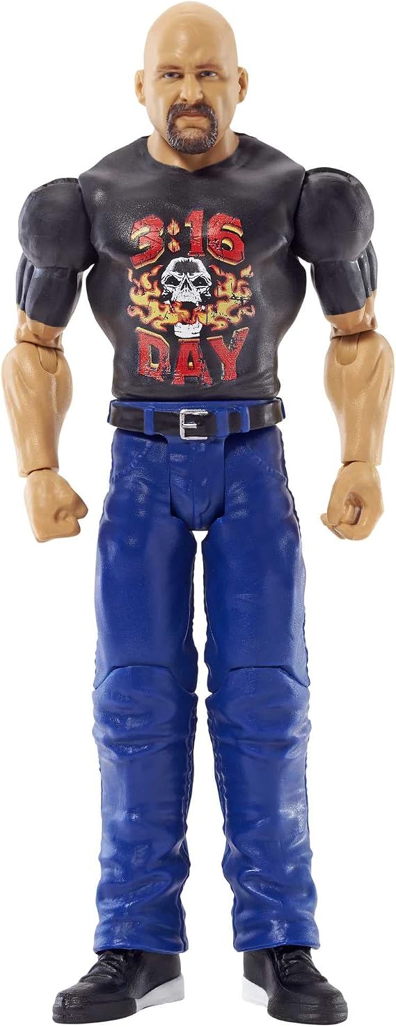 WWE Basic Action Figure, Posable 6-inch Collectible for Ages 6 Years Old & Up​​