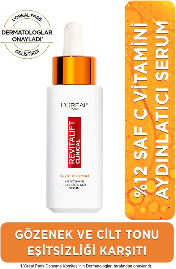 L'Oreal Paris Revitalift Clinical %12 Saf C Vitamini Aydınlatıcı Serum