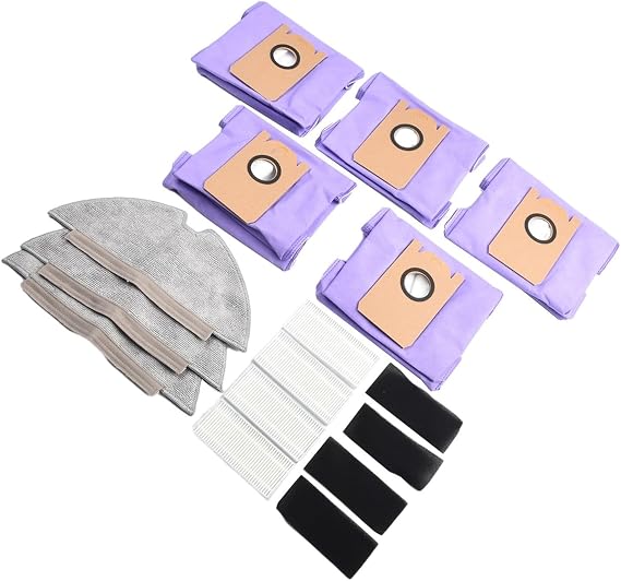 Compatible Accessory Set For Robovac L35 And L35 For Hybrid Models, Featuring Washable Mops, Hepa Filters And Vacuum Bags For Home Cleaning