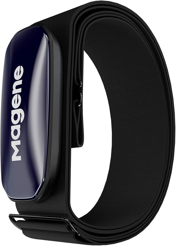 Magene H613 Chest Strap Heart Rate Monitor Precise Tracking Bluetooth/ANT+ 17 Hours Offline Memory IPX7 Waterproof Multicolour Heart Rate Zone Display