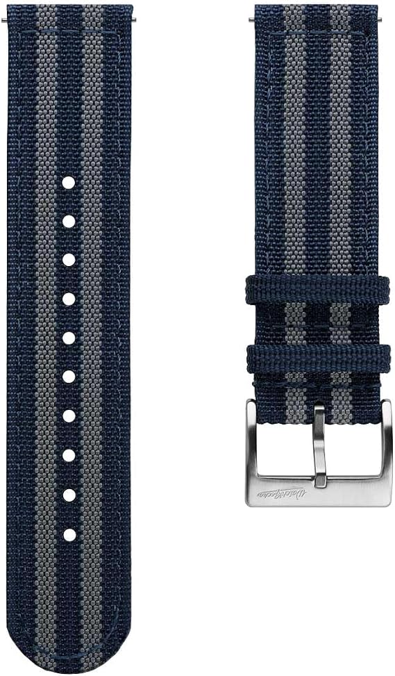 WatchGecko RidgeFlex Nylon Watch Strap