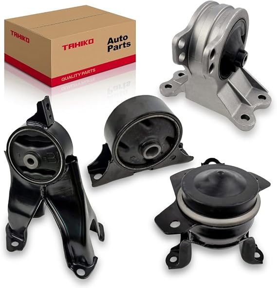 4PCS Engine Motor & Trans Mount Set Compatible with Mitsubishi Eclipse GS 2.4L FWD 2006 2007 2008 2009 2010 2011 2012 with Manual Trans Mount for A4656 A4624 A4628 A4629