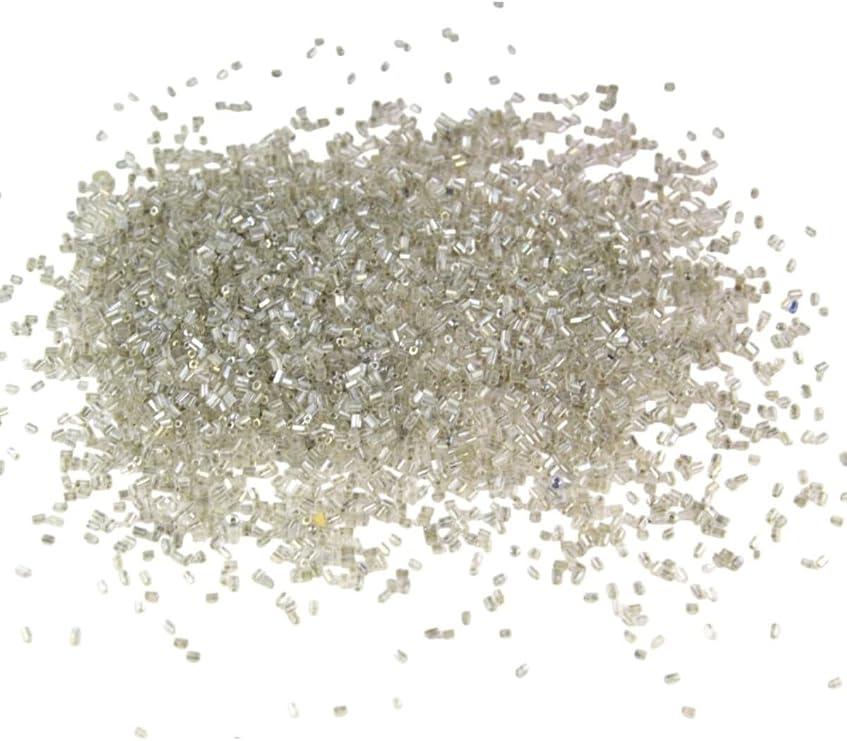 Serhat Aksesuar ve El İşçilik Kesme Boncuk Su Yeşili 2x1,5 mm (100 Gr 4000 Adet)