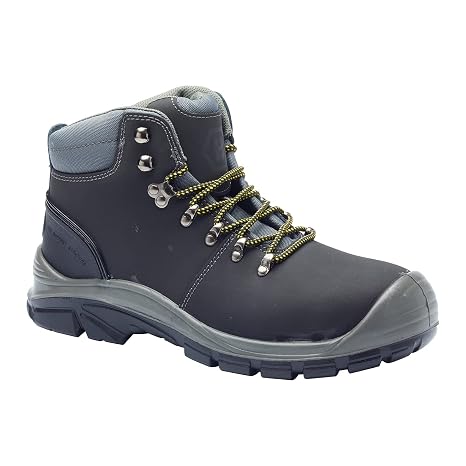 Blackrock Malvern Black Lightweight Safety Boots, S3 Steel Toe Cap