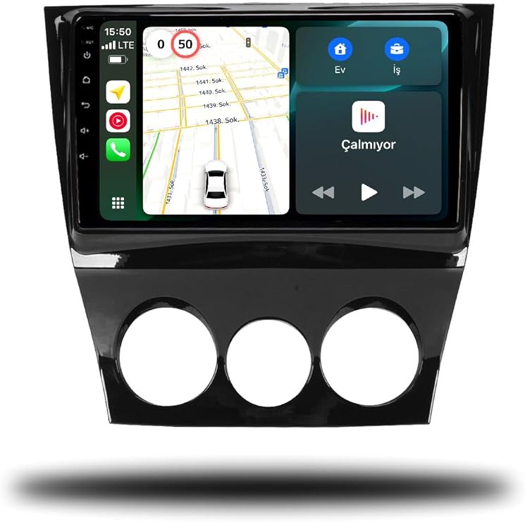 MarTechno Android Multimedya 6GB RAM 128GB Hafıza Mazda RX8 2004-2011 ile uyumlu