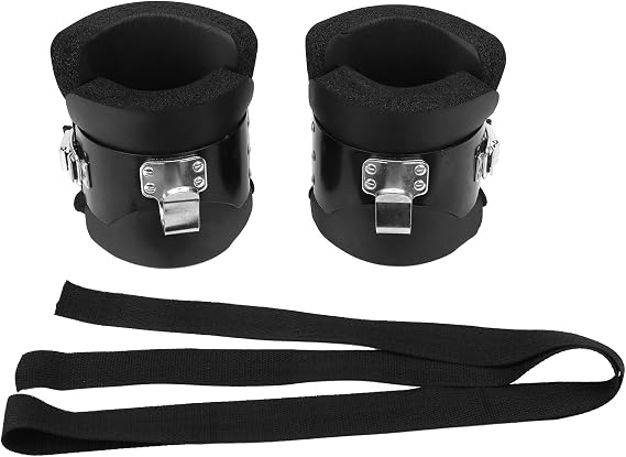 Inversion Hang Up Boots Pair of Hanging Pull Up Boots Strong Load-bearing Inversion Boots Inversion Boots Electroplating Lock&Thickened Sponge, anti graity boots , inersion boots of Hanging Pull Up Bo