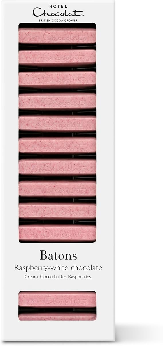 Hotel Chocolat - Batons - Raspberry-White