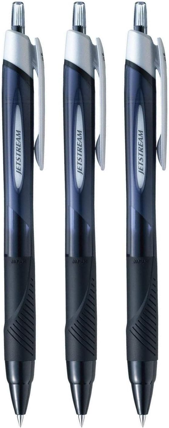 Set of 3 - Jetstream Ballpoint Pen - SXN150.38 Black 0.38 mm