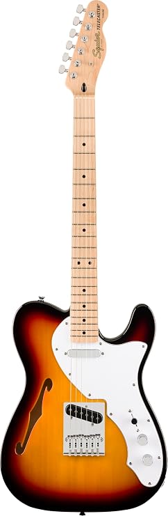 Squier Affinity Thinline 3TS 3-Color Sunburst - Electric Guitar