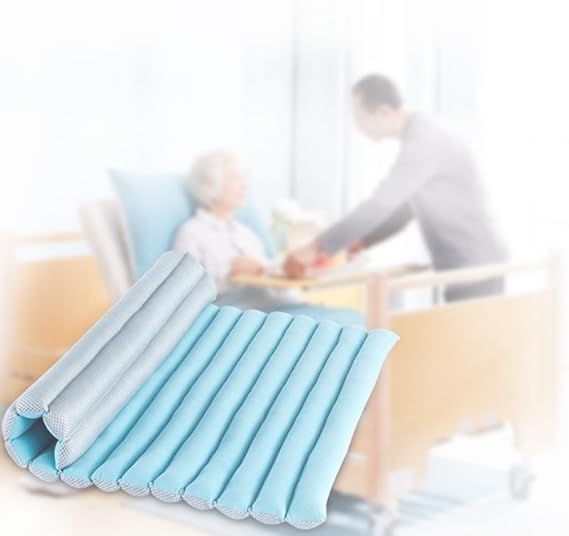 Alternating Pressure Mattress,Bed Sore Cushion,Anti-Bedsore Bedding Mattress for Elderly People,Care Anti-Bedsore Mattress,Ulcer Prevention Mattress for Bedridden Disabled People A,60×70cm