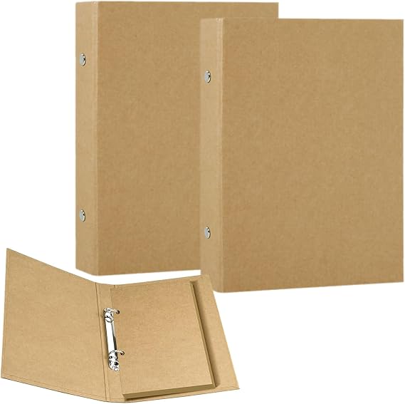 2 Pieces A5 Ring Binder, A5 Binder Folder