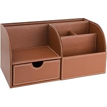 Masaüstü Düzenleyici,Kalemlik,Kumandalık,Küpbloknotluk,Tabletlik,Kitaplık,6 Gözlü,Çekmeceli,Desktop Organizer,Vegan,24,5 * 13 * 12