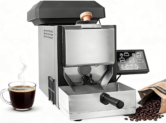 Smart Home Coffee Bean Roaster,200g Electric Coffee Roaster,Automatic Coffee Bean Roaster,Digital Status Display | Speed Roasting | for Roasting Coffee Beans Nuts