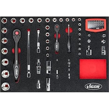 Vigor Vigor_V5115 Socket Tool Set (79-Piece)