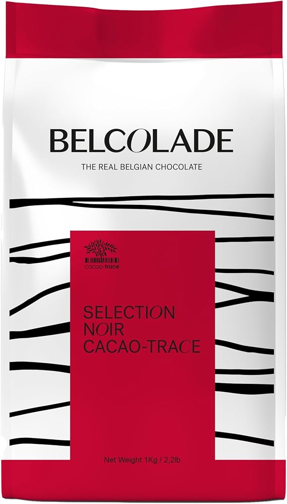 Belcolade Cacao Trace - Dark Chocolate (55%) Buttons - 1kg