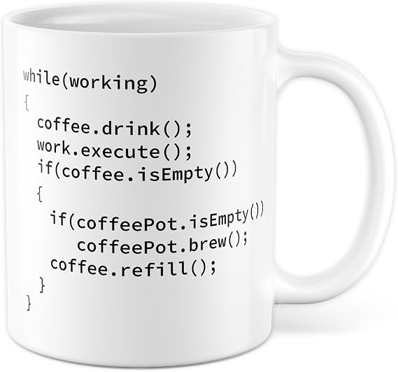 Pagma Druck Computer Scientist Mug Code Mug IT Computer Scientist Gifts Funny Programmer Mug Debugging Saying Programming Computer Science Gift Idea Developer Coffee Mug