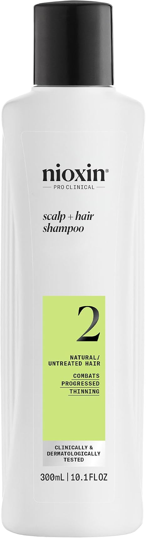 NIOXIN System 2 Cleanser Shampoo by for Unisex, 10.1 oz, Clear, 300 millilitre