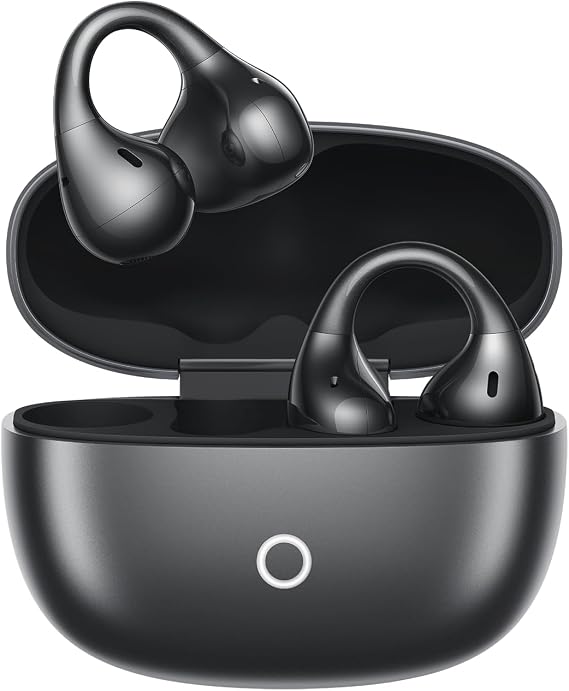 realme Buds Clip Ear Fitting Design Titanium Fit Design Dual Magnet Large-Amplitude Speaker 5.3 g Paper-Light Weight Live Translation Titanium Black EU