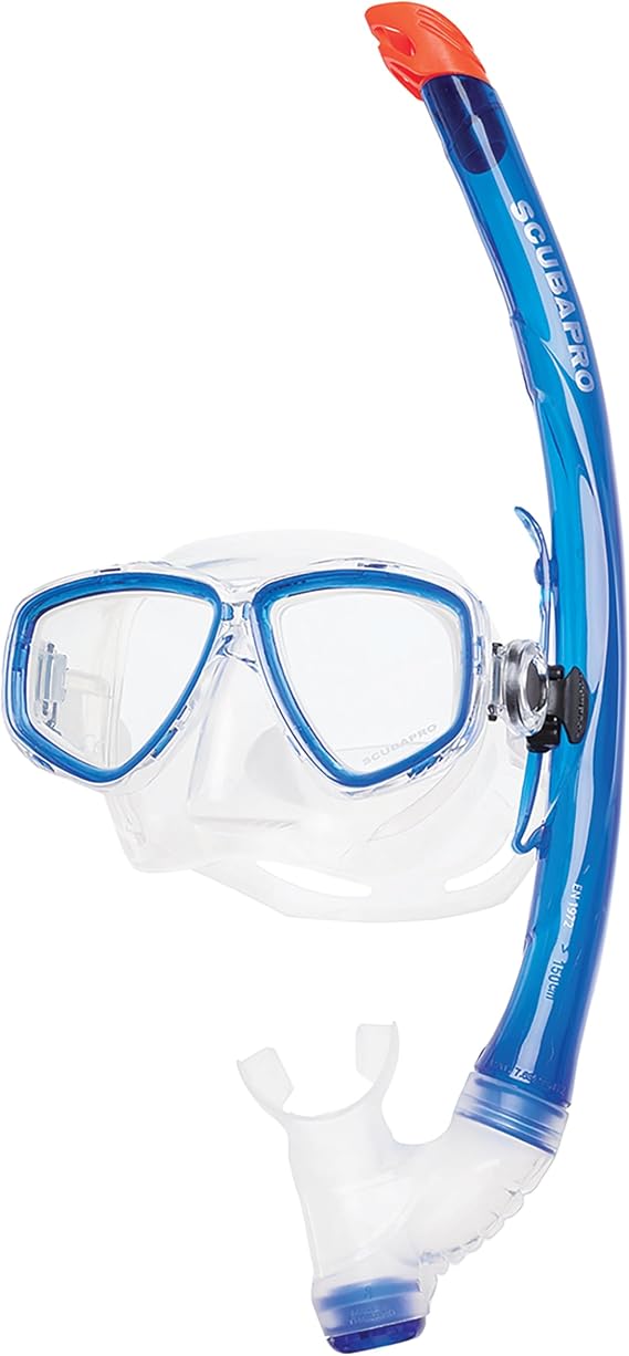 SCUBAPRO Scuba Diving Ecco Mask and Snorkel Kit, Blue