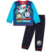 THOMAS & FRIENDS, Boys Thomas The Tank Engine Pyjamas featuring Thomas and Percy, Blue, Age 18 Months - 5 Years