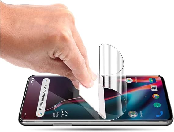 Clear Coat Screen Protector Compatible with OnePlus 11 Self Healing Self Adhering HydroGel Film Cover Soft Gel Shield [Bubble Free] [Scratch Resistant]